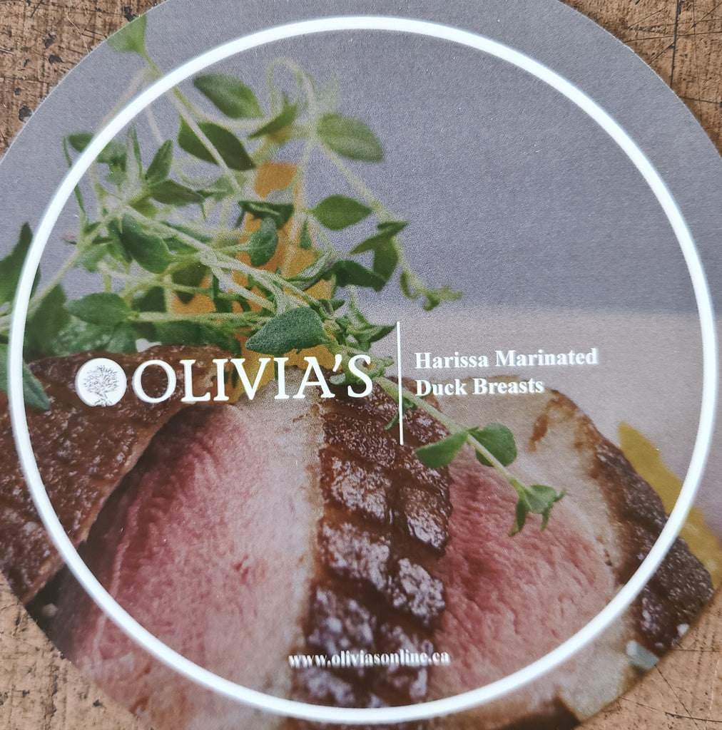 Harissa Marinated Duck Breasts