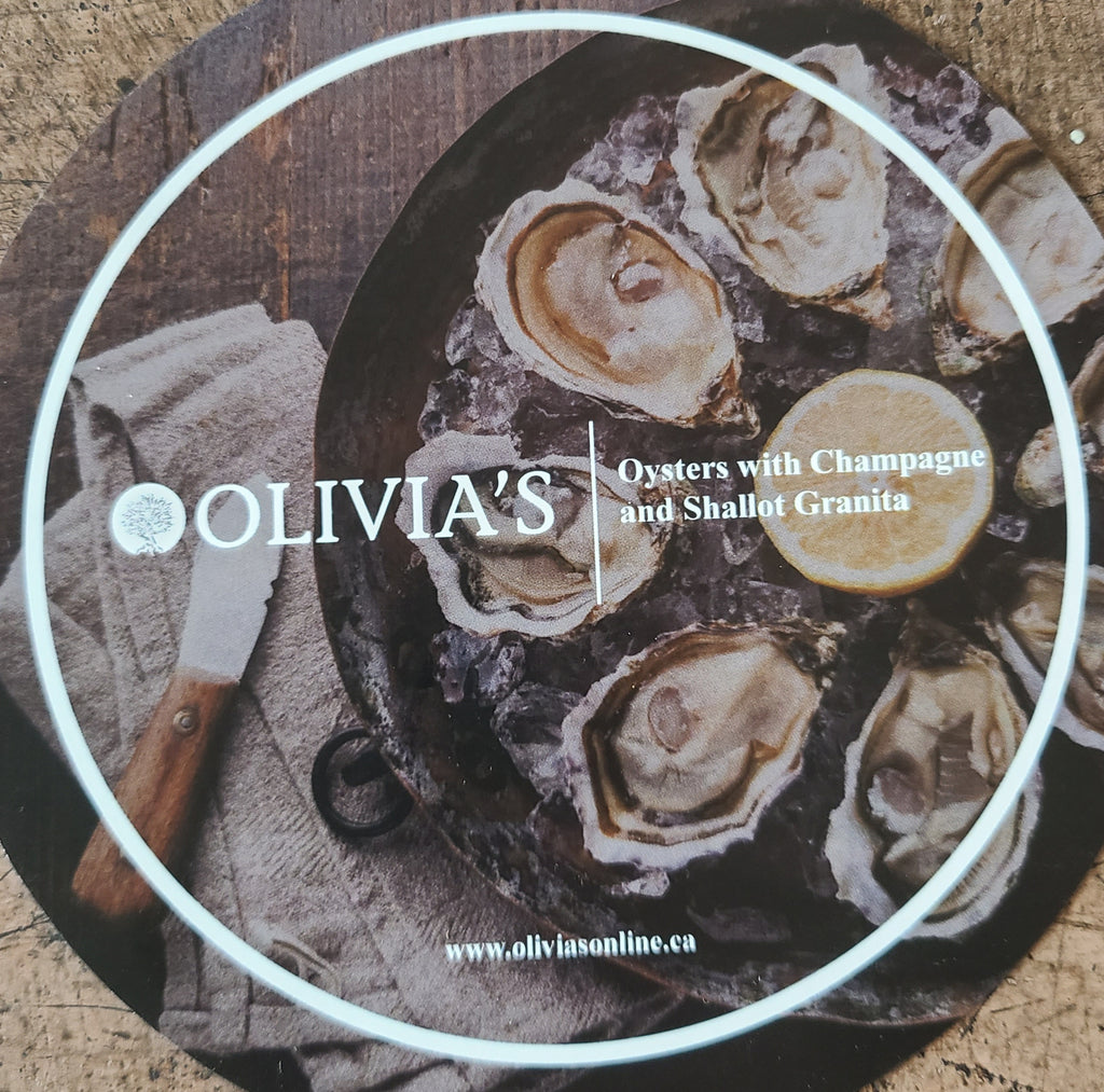 Oysters with Champagne and Shallot Granita