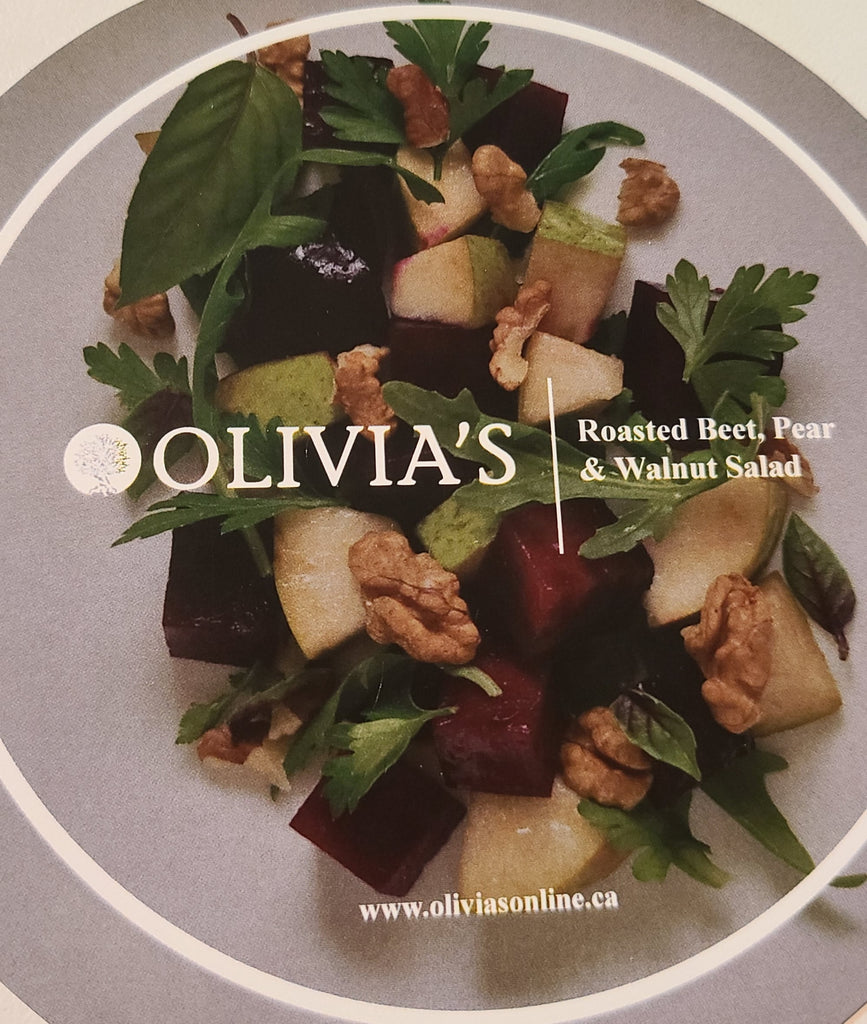 Roasted Beet, Pear and Walnut Salad