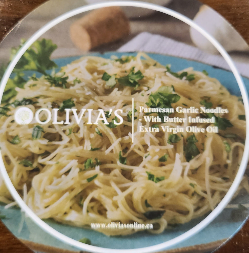 Parmesan Garlic Pasta with Butter Olive Oil
