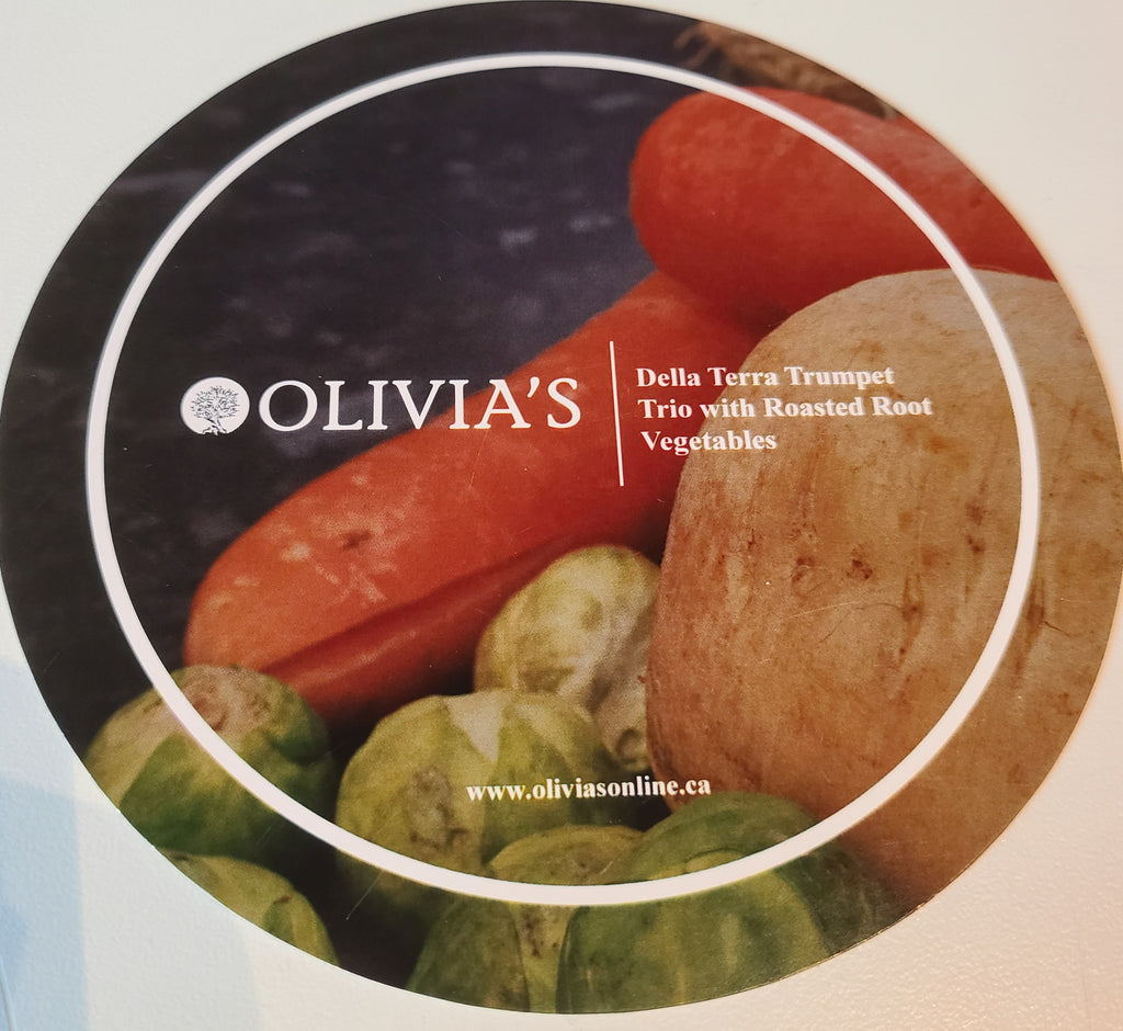 Della Terra Trumpet Trio with Roasted Root Vegetables