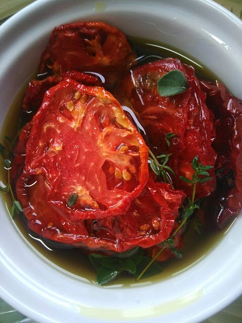 Slow Roasted Oil Packed Tomatoes