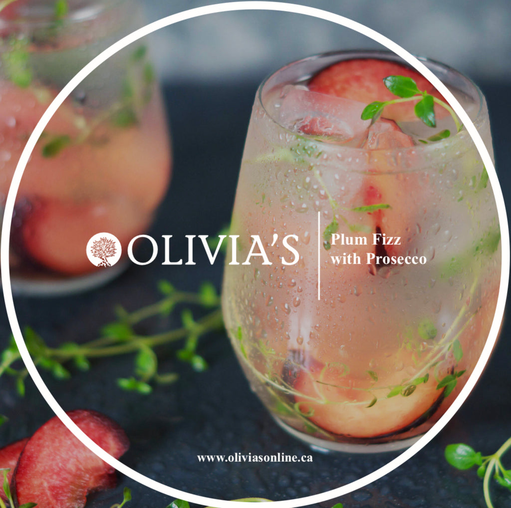 Plum Fizz with Prosecco