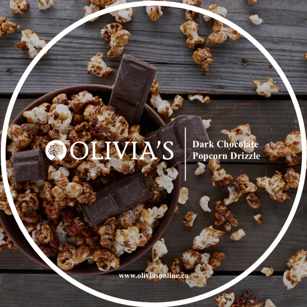 Dark Chocolate Popcorn Drizzle