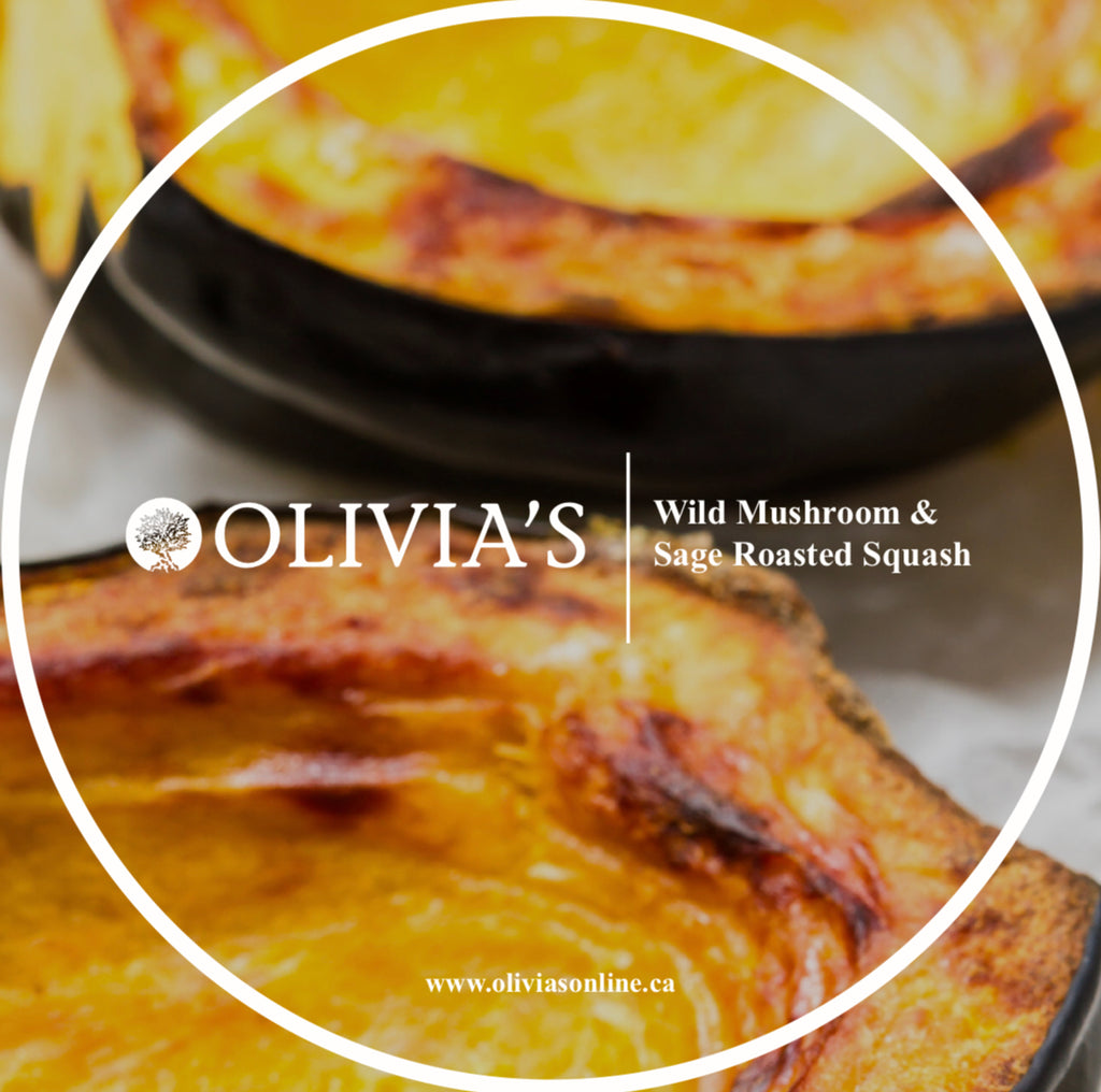 Wild Mushroom & Sage Roasted Squash