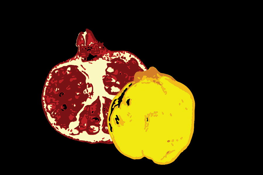 Pomegranate-Quince Balsamic Vinegar