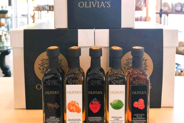 White Boxes - 5 Piece Gift Box – Olivia's Oils & Vinegars