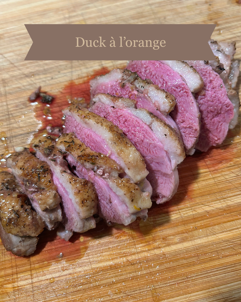 Simple Duck à l'orange