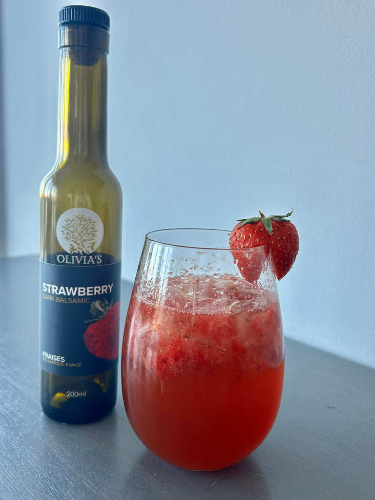 Strawberry Lemonade Shrub