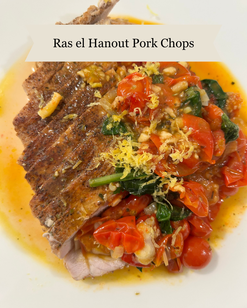 Pork Chops with Ras el Hanout