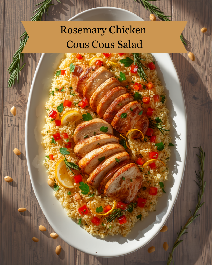 Rosemary Chicken Couscous Salad