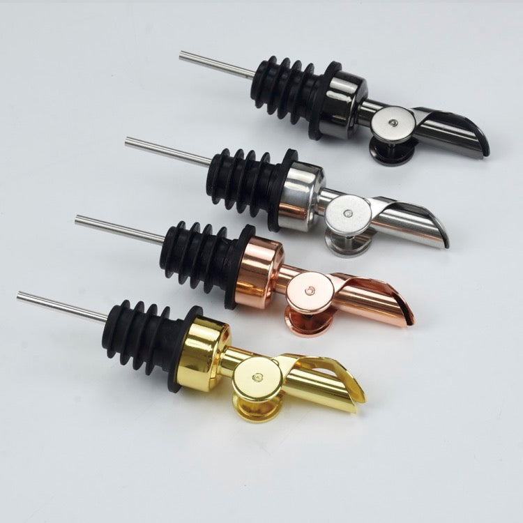 Self Closing Pour Spout - Gold - Silicone
