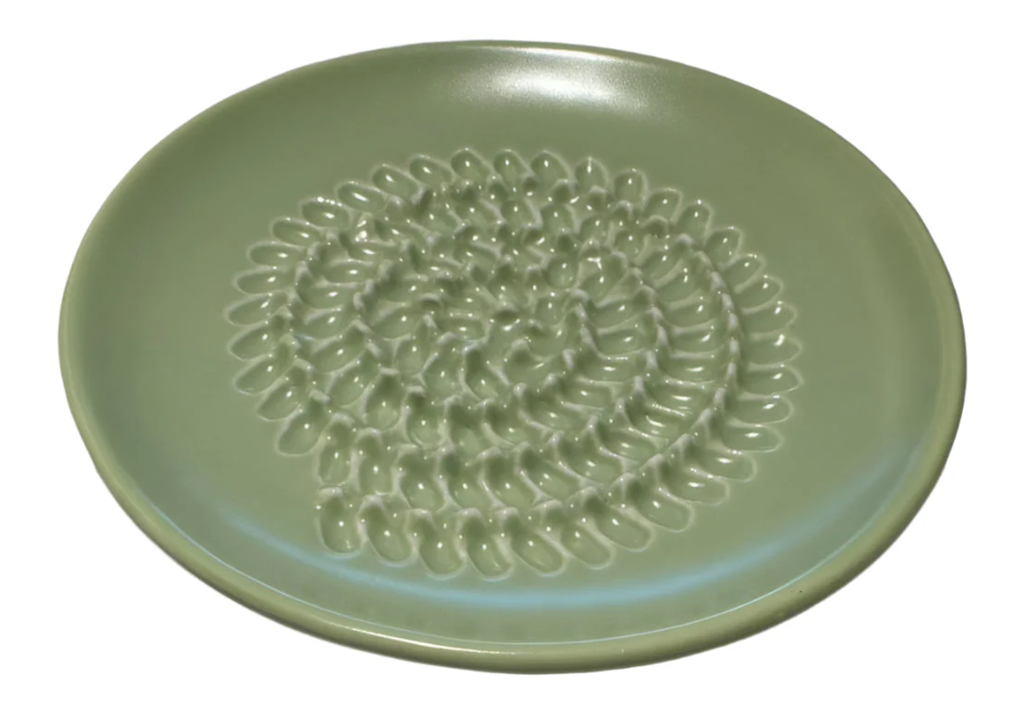 Aglio e Olio Grater & Dipping Plate - Sage Green