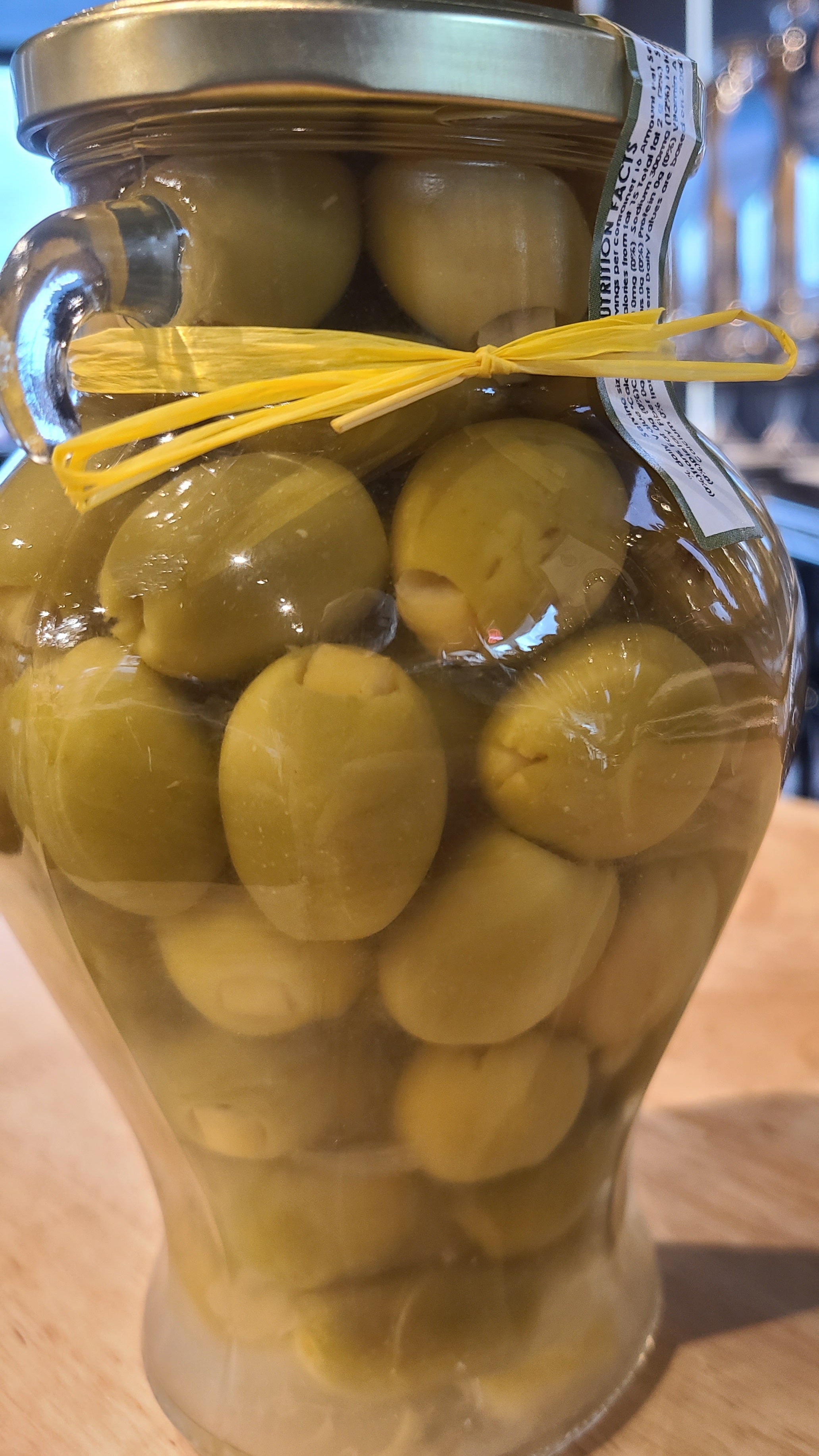 Delizia Lemon Stuffed Olives