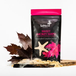 Organic Sweet Smokey Maple Infused Sea Salt