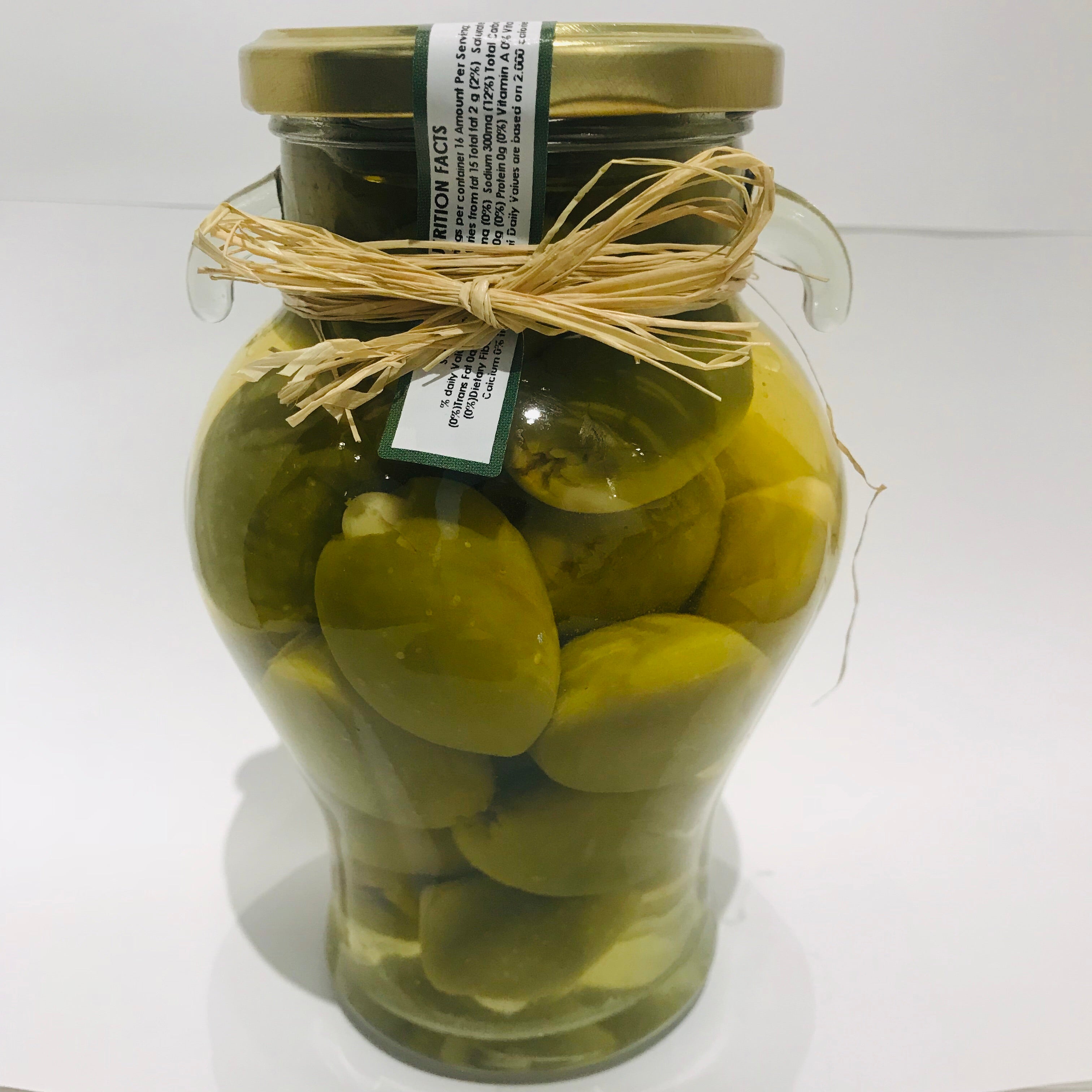 Delizia Garlic Stuffed Olives