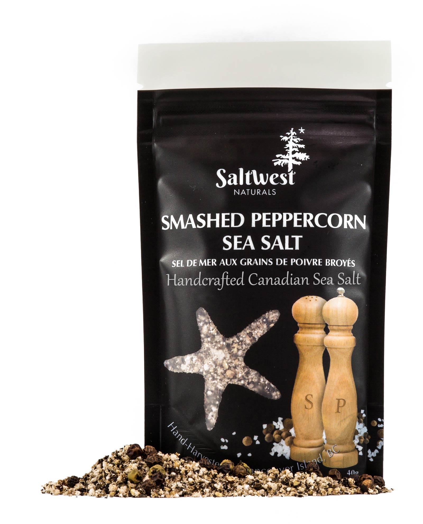 Smashed Peppercorn Sea Salt Blend